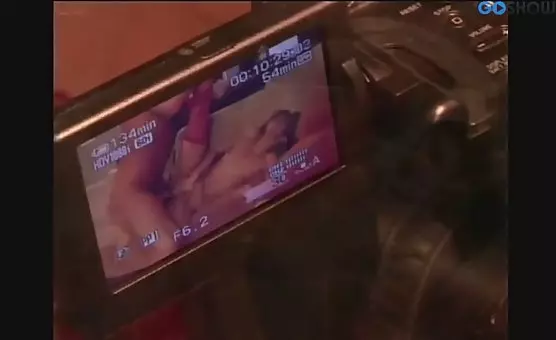 Brunette in Red Stockings Gets Fucked by Her Man